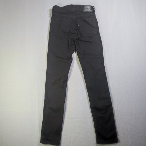 Levi's 311 shaping skinny women's size W26/L30 black high-rise stretch - Picture 3 of 14